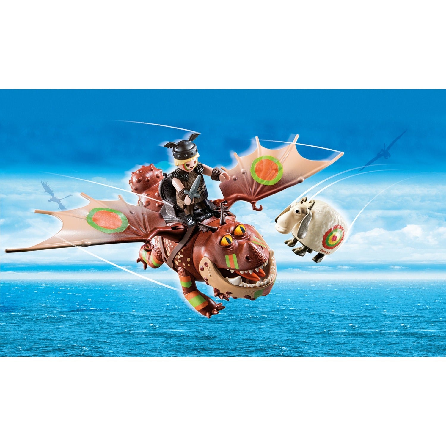 PLAYMOBIL Dragons Dragon Racing: Vissenpoot en Speknekje