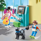 PLAYMOBIL Family Fun Vakantiegangers met geldautomaat