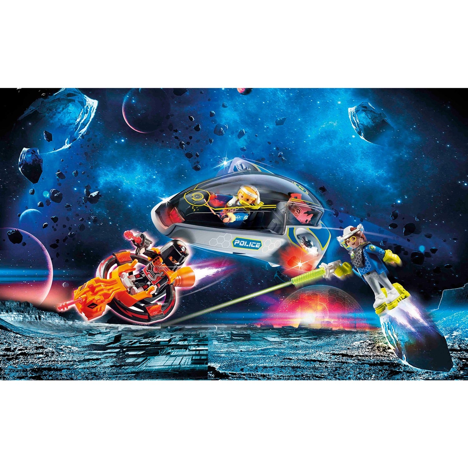 PLAYMOBIL Galaxy Police Galaxy politie glider