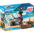 PLAYMOBIL Starterpack Piraat met Roeiboot 71254