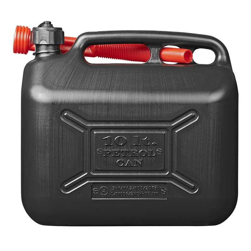 Cyclon proplus jerrycan un-gekeurd 10l kunststof zwart