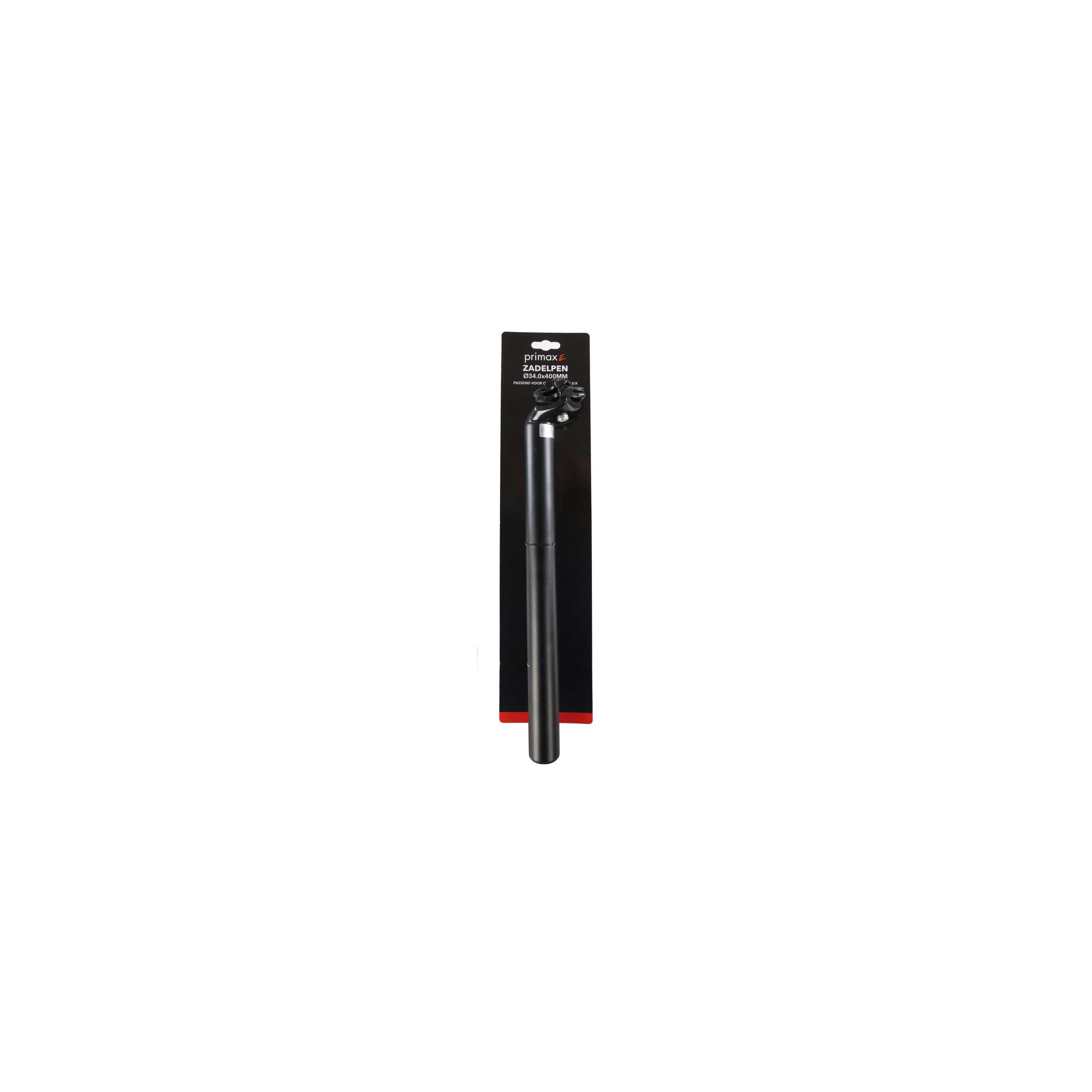 Primax e zadelpen sp90, 400mm 34.0, zwart o.a vanmoof