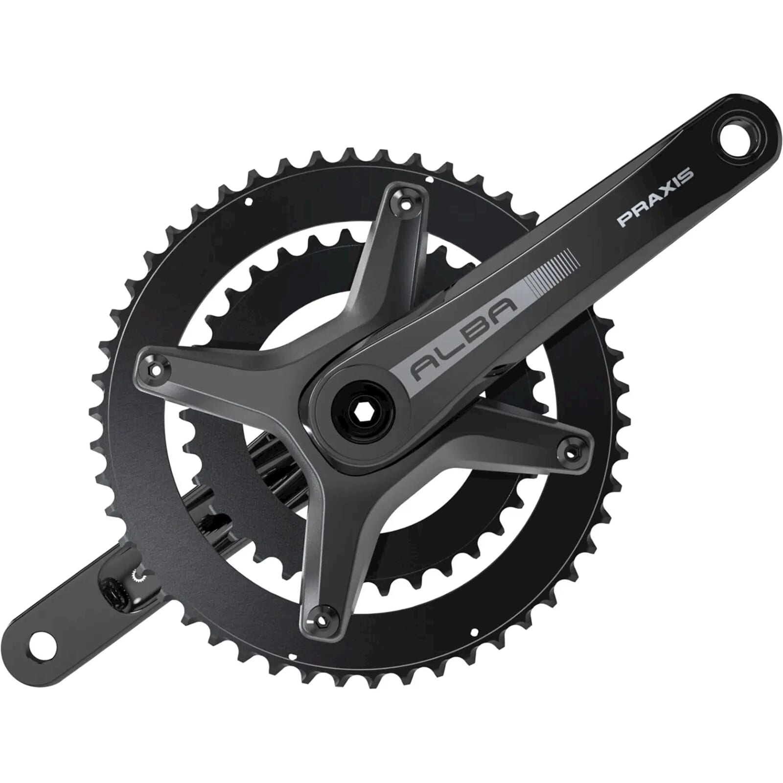 Praxis crankstel alba m30 dm 170mm 48 32t lt2 10 11 12sp