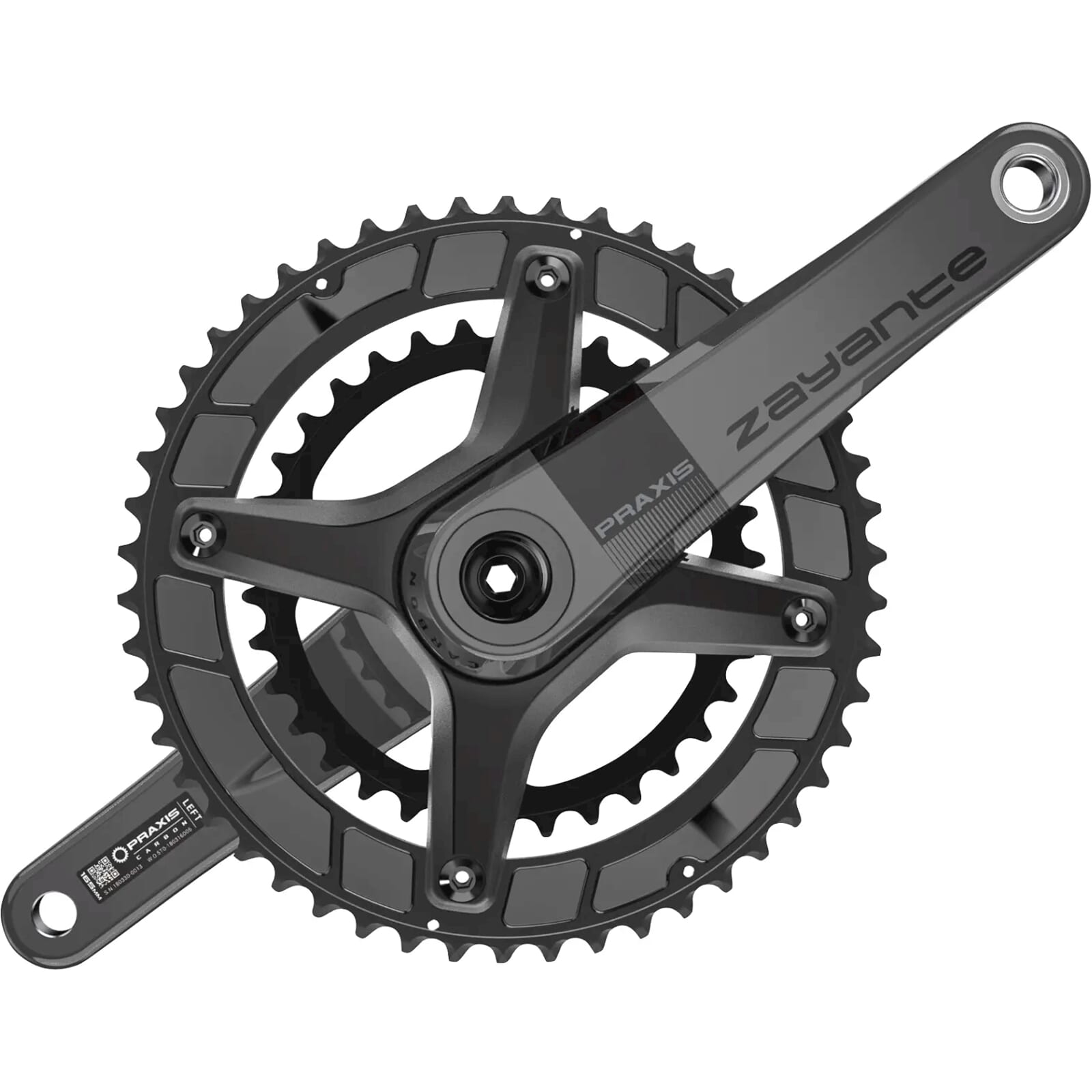 Praxis crankstel zayante gr carbon m30 172.5 48 32t 10-12sp