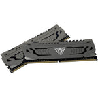 Patriot 16 gb ddr4-3200 kit werkgeheugen (grijs, pvs416g320c6k, viper steel, xmp)
