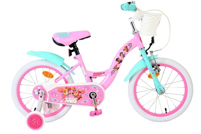 Volare paw patrol kinderfiets - meisjes - 16 inch - roze