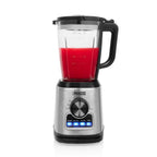 Princess 212094 blender solid pro (roestvrij staal zwart, 1,75 liter | rvs messenblok 6 messen | auto-clean-functie | onderdelen vaatwasserbestending)