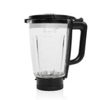 Princess 212094 blender solid pro (roestvrij staal zwart, 1,75 liter | rvs messenblok 6 messen | auto-clean-functie | onderdelen vaatwasserbestending)