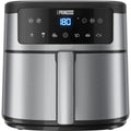 Princess digitale airfyer 6l heteluchtfriteuse (zwart zilver, 6 liter)
