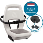 Qibbel - achterzitje junior pebble grey q365
