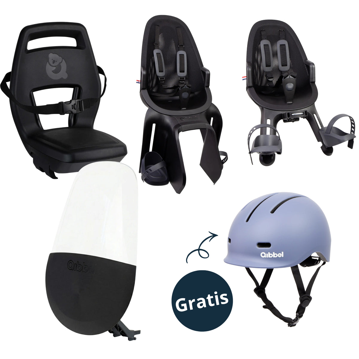 Qibbel - essentials kinderzitjes pakket 2