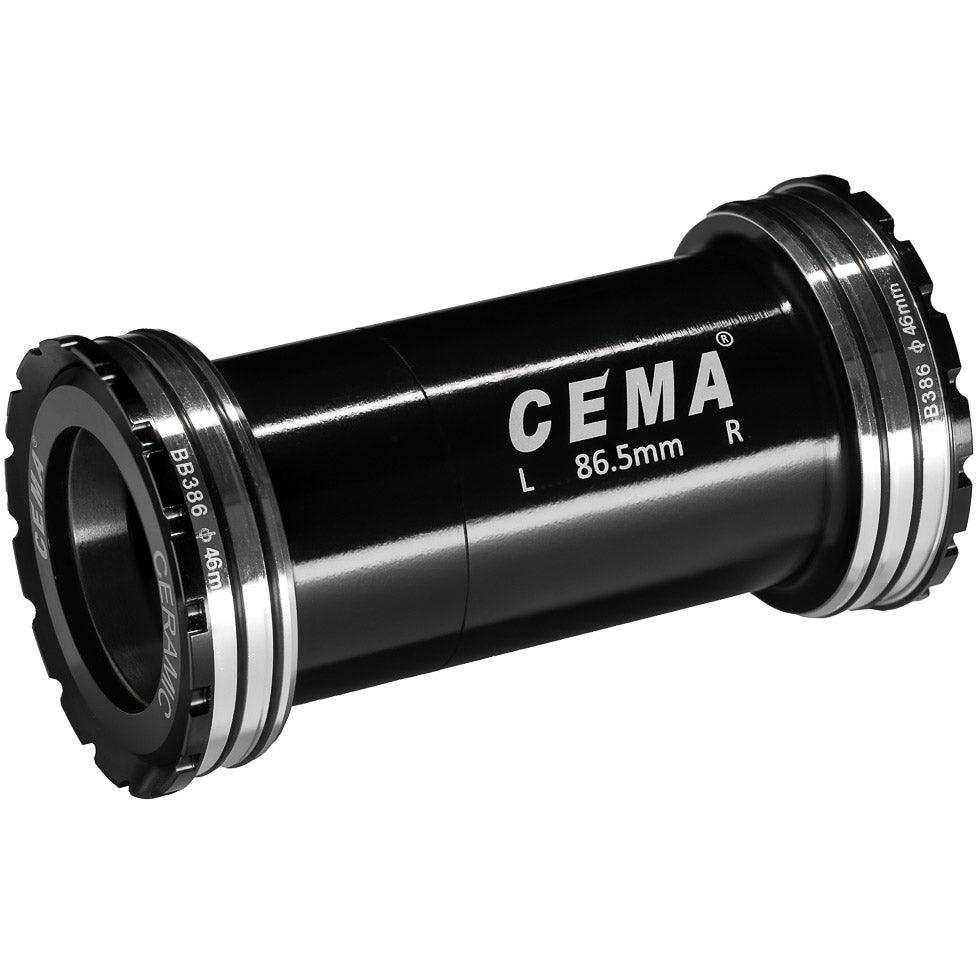 CEMA Bracket Bag BB386 Interlock FSA386/Rotor3D+(30mm)Acier inoxydable-Noir