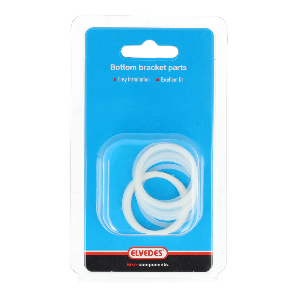 Elvedes spacer bottom bracket 36 x 30 x 0.2mm kunststof p 20