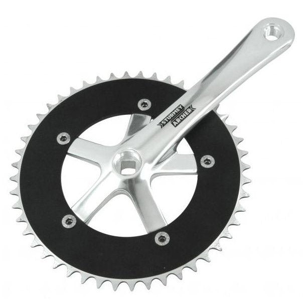 SturmeyArcher - crankstel zilv. 1/8" 42t 170mm fct22 (sa)