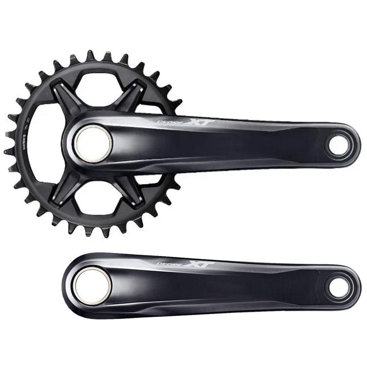 Shimano Crankstel Deore XT 12v 36T 175mm zwart OEM