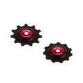 CEMA Roues de dérailleur PVC 9/10/11V acier inoxydable-céramique noir