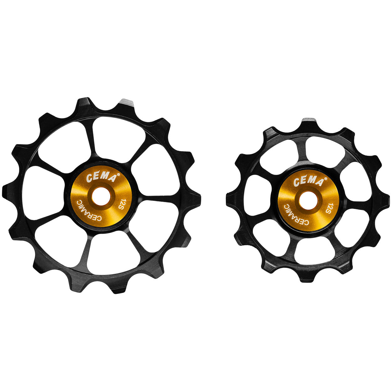CEMA - CEMA derailleurwieltjes sram axs + xplr 12v ker. zwart