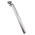 Ergotec zadelpen alu. zilver 31.2 setback 18mm