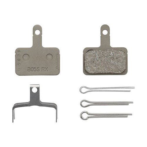 Plaquette de frein à disque Shimano B05S-RX Résine EBPB05SRXBS par 25 pcs.