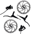 Dr - Dr Hyo schijfrem-set v+a compleet +160mm 6-gaats schijven