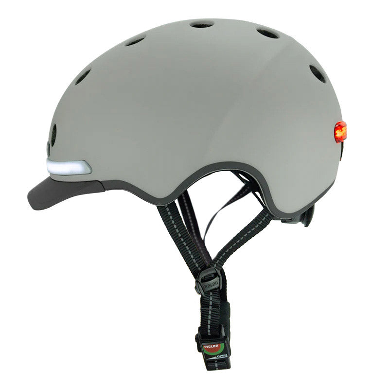 Melon - helm met verlichting e-series metropolis m-l