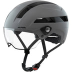 Alpina - sports urban helm soho visor 51-56 mat grijs