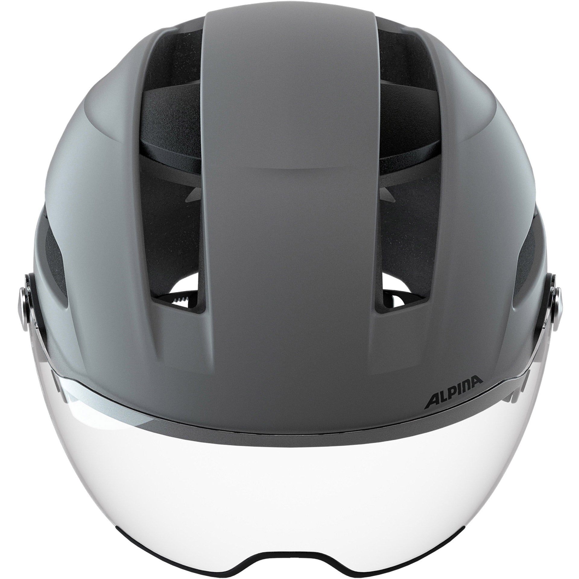 Alpina - sports urban helm soho visor 51-56 mat grijs