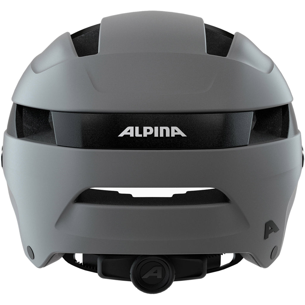 Alpina - sports urban helm soho visor 51-56 mat grijs