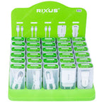 Olympic sportswear rixus baliedisplay rxds01 kabels en laders gevuld