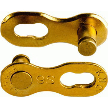 Chaîne de vélo KMC 9R Ti-N Or 6,6 mm