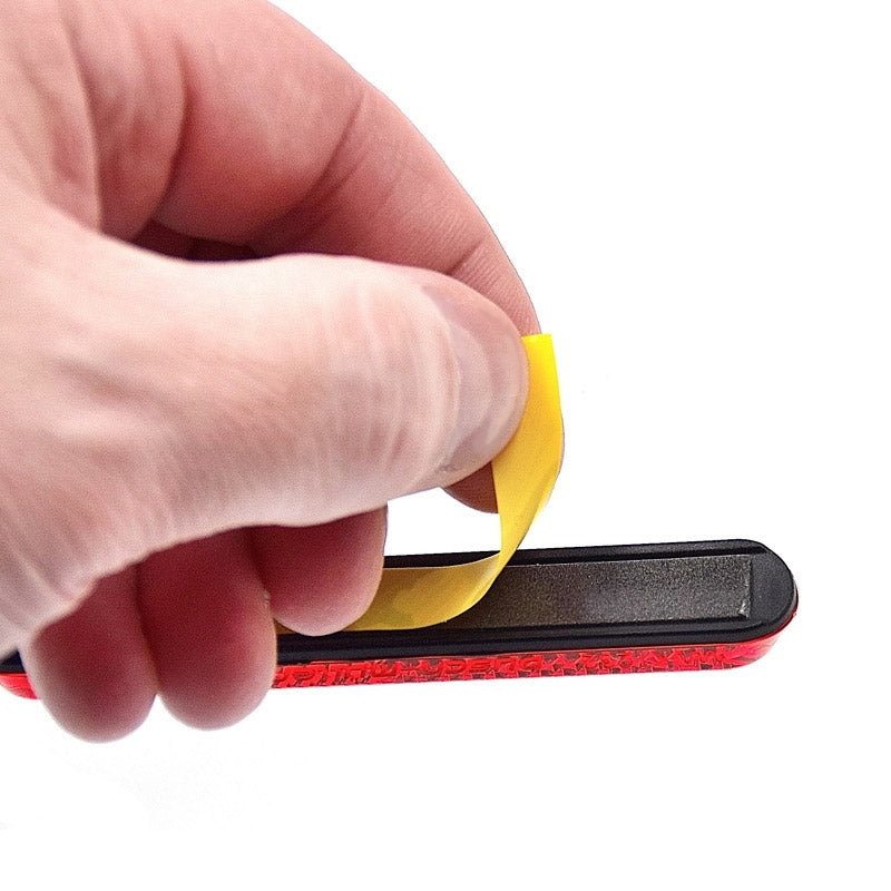Busch & Muller - Busch & Muller Busch & m�ller reflectorstrip zelfklevend zadelpen rood