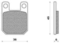 Schijfremblok fd0094 ajp 61761