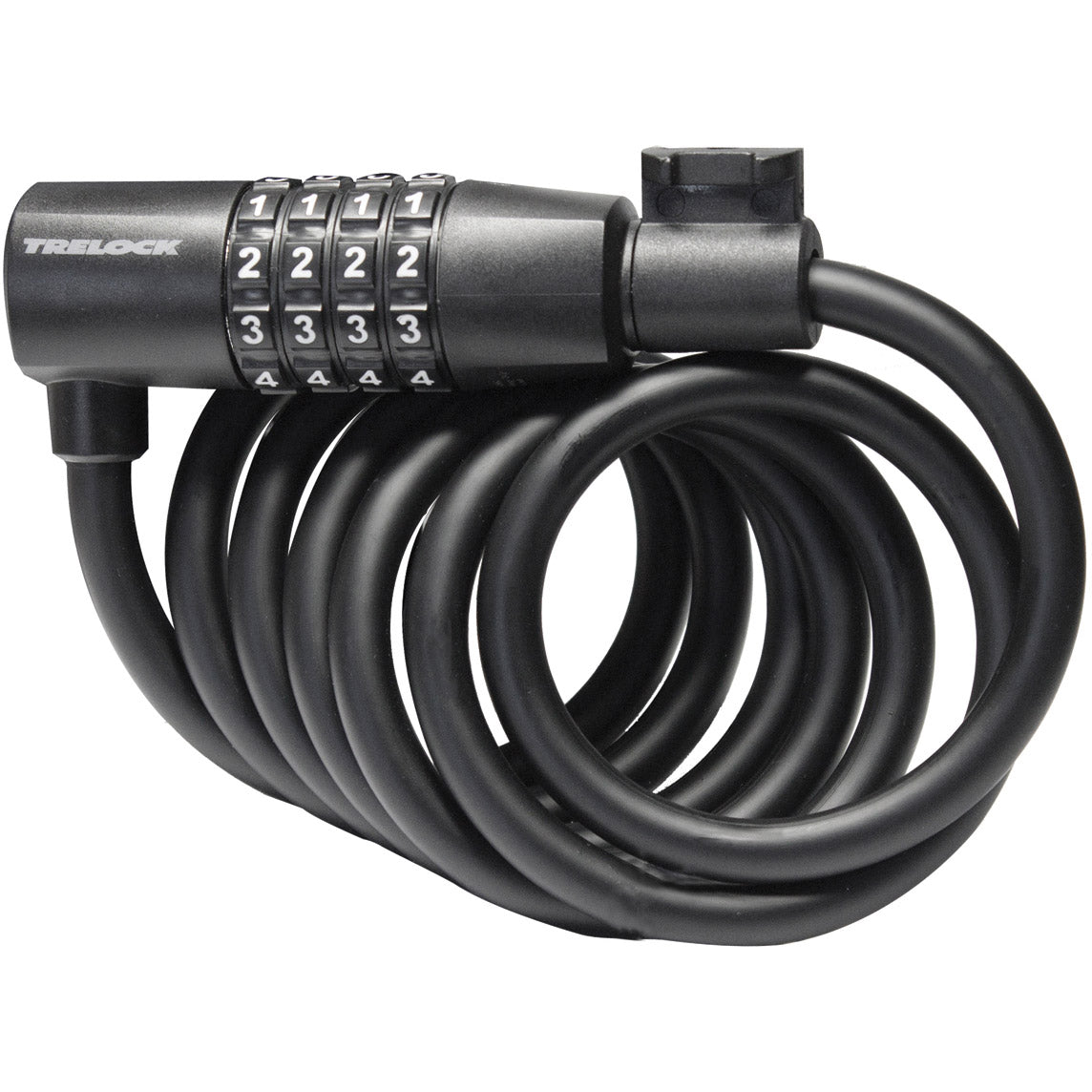 Trelock - sk108 spiraalkabelslot code 180/8mm zwart