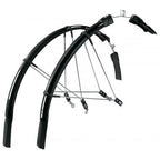 Sks spatbordset raceblade long 2 kunststof zwart 28inch 25mm