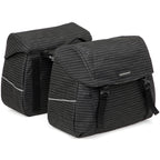 Joli Dubbele Fietstas - MIK Adapter - Waterafstotend - Nomi Black