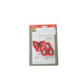 Look - Look schoenplaatjes delta 9� rood