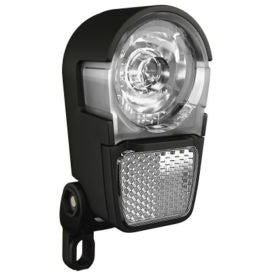 Herrmans - koplamp h-ike led batterij met reflector zwart