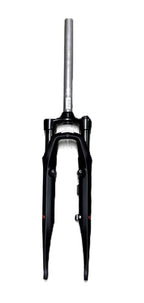 Hulzebos Cycle Parts B.V. - Hulzebos Cycle Parts B.V. Zoom voorvork verend alloy 28" -1/8" ahead mat zwart