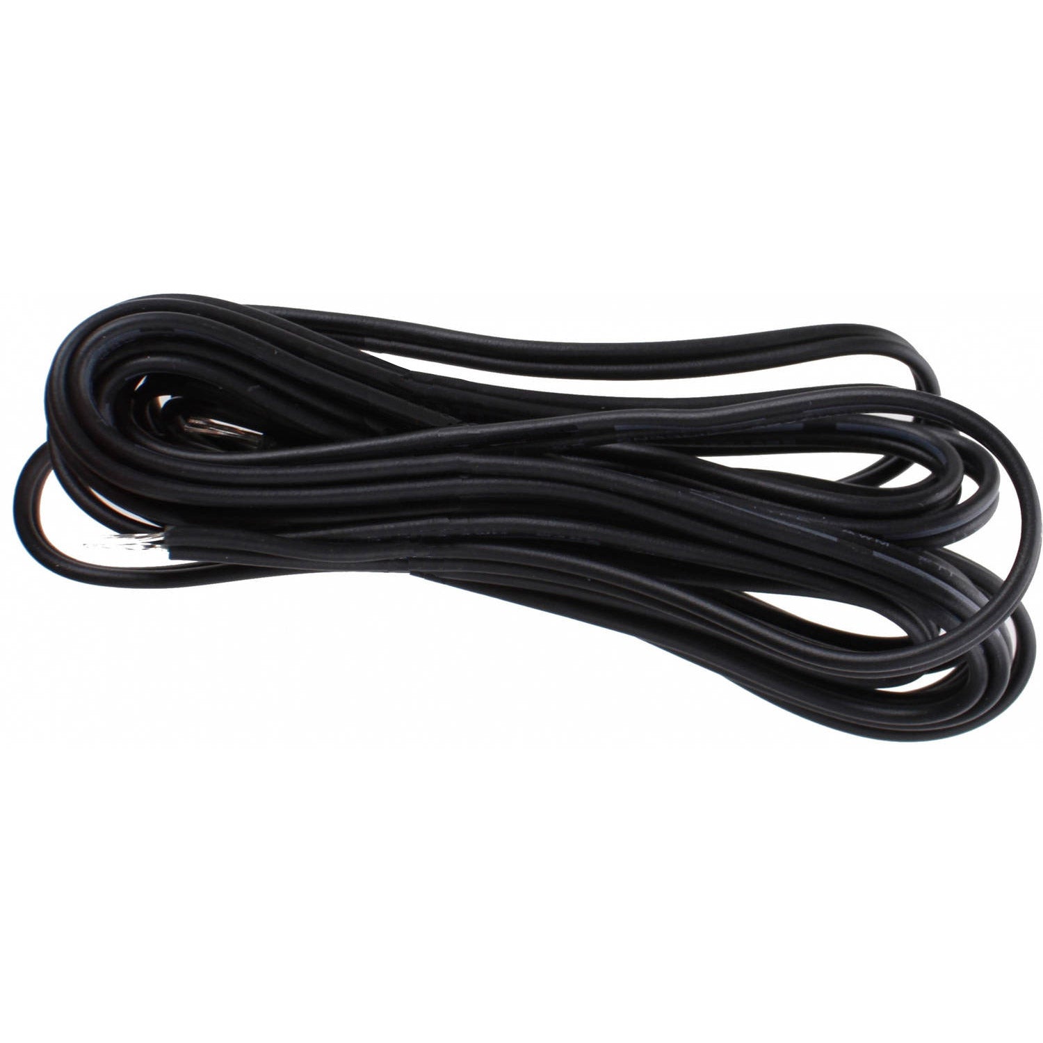 cordon d'éclairage 2 fils 210 cm noir