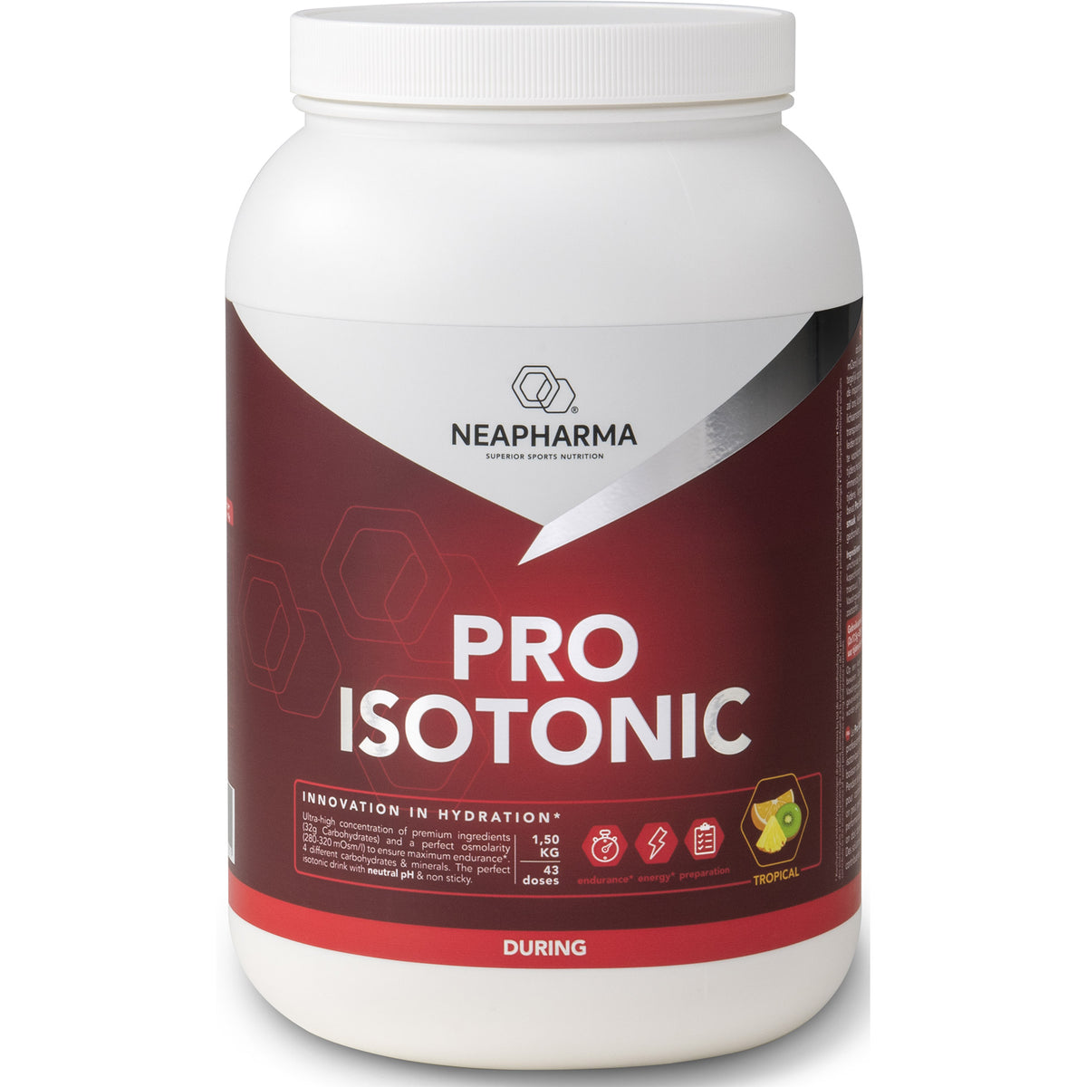 Neapharma Neapharma poudre isotonique Pot tropical isotonique 1,5kg