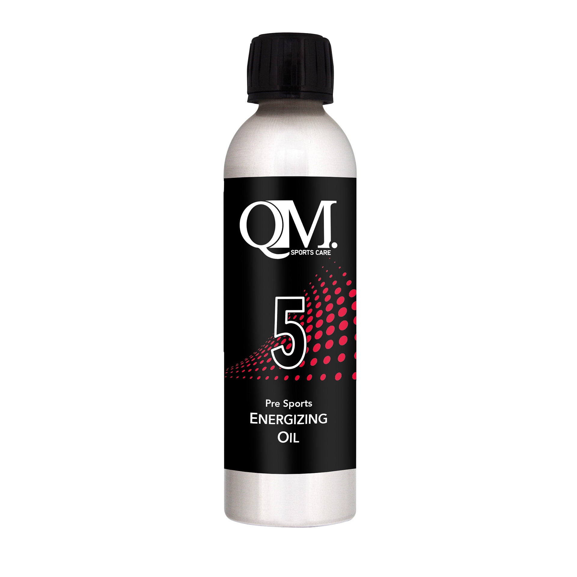 QM Sports Care QM Sportscare 5 bouteilles d'huile énergisante 200 ml
