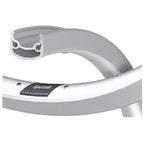 Ryde - velg sputnik refelectie 28"/622 36g 14g cncaluminium zilver