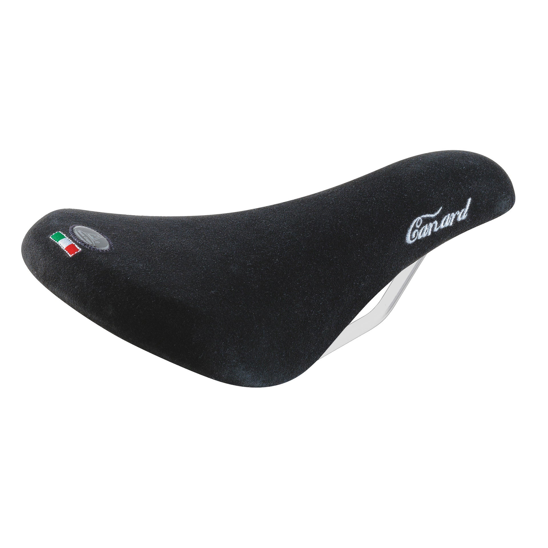 Selle Monte Grappa Canard cuir noir Selle Canard 285 x 160 mm hommes noirs