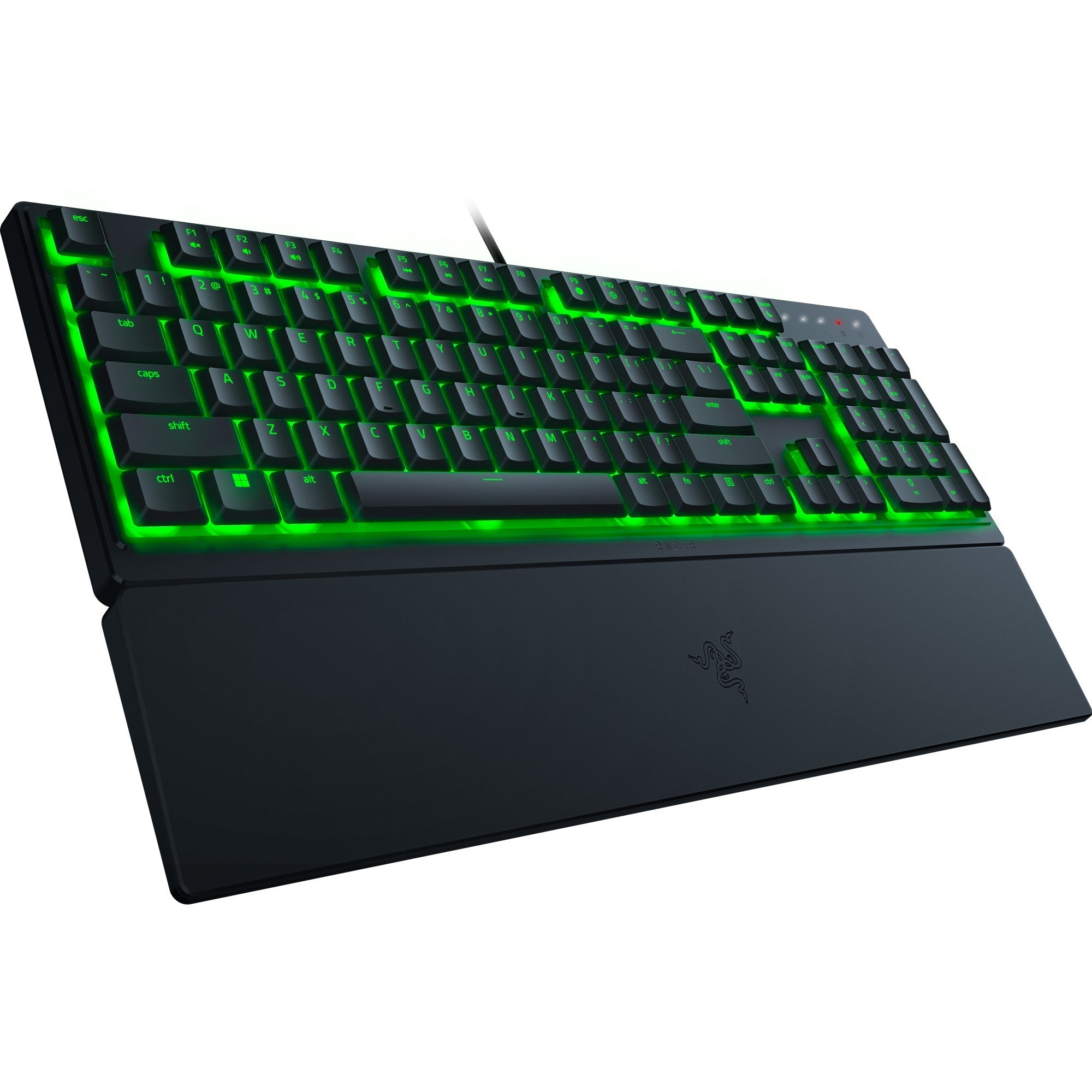 Razer ornata v3 x low profile, gaming toetsenbord (zwart, us lay-out, membraan, rgb leds, abs)