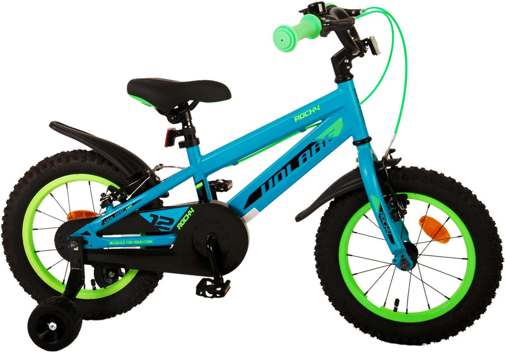 Volare Rocky Kinderfiets Jongens 14 inch Groen Twee handremmen