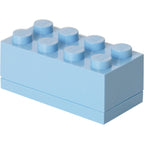 Room copenhagen lego mini box lunchbox (blauw, 8 noppen)