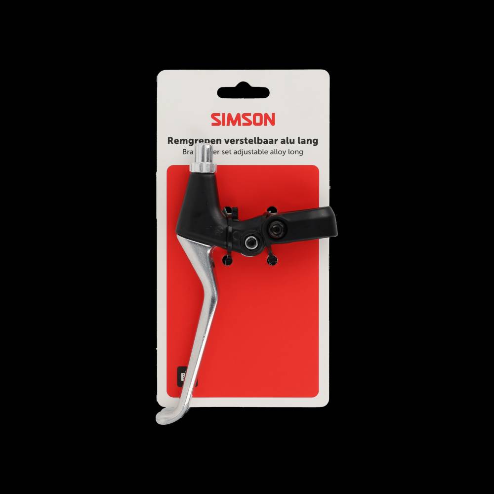 Simson - remhendelset verstelbaar lange greep alu/zwart