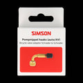 Simson - pompnippel haaks autoventiel