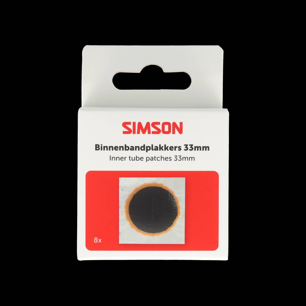 Simson - binnenbandpleisters 33mm 8st