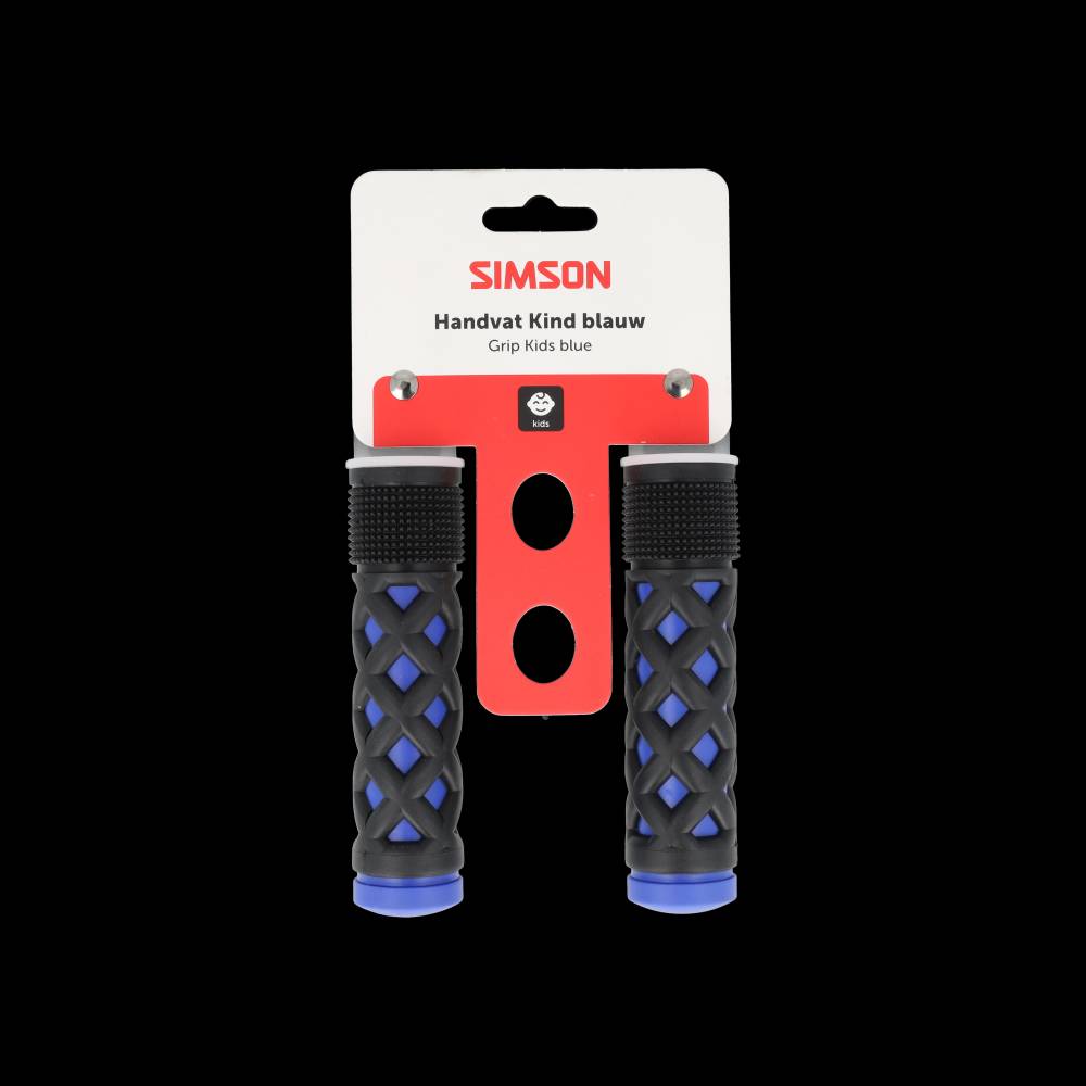Simson - handvatten kinder blauw-zwart